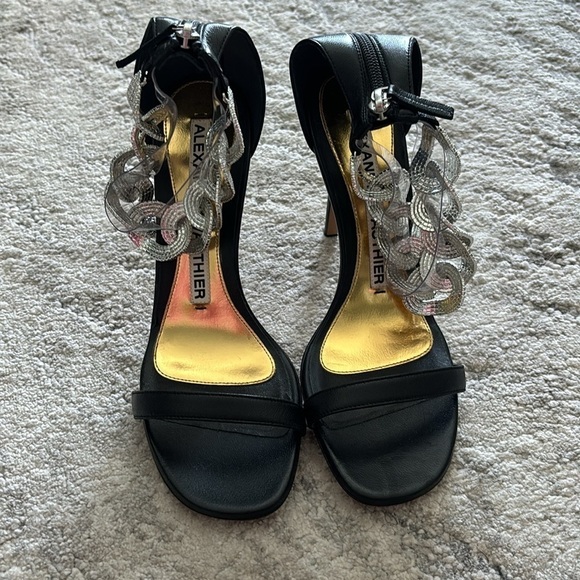 Alexandre Vauthier Elsa embellished-strap sandals - Picture 3 of 7